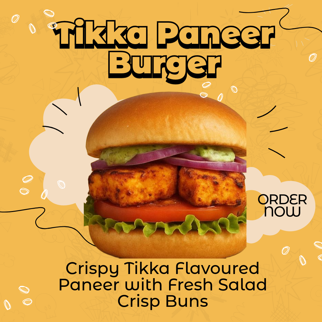 PANEER TIKKA BURGER